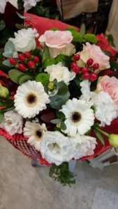 bouquet di gerbere e rose