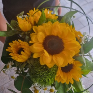 bouquet di girasoli